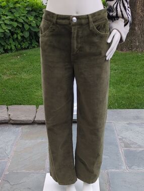 SPRWMN Olive Green Corduroy Pants